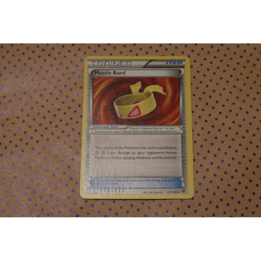 Muscle Band 121/146 Pokemon Card (2014)